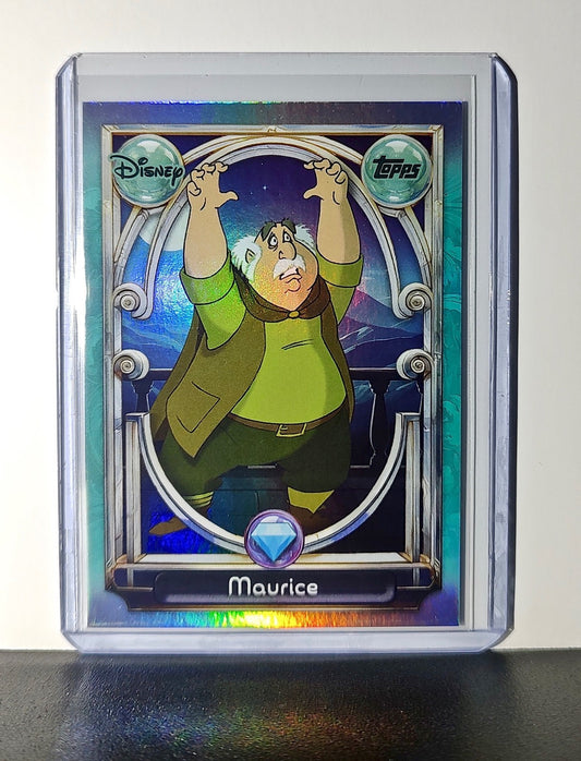 Maurice 2025 Topps Disney Wonder #126 Diamond Card Beauty and the Beast