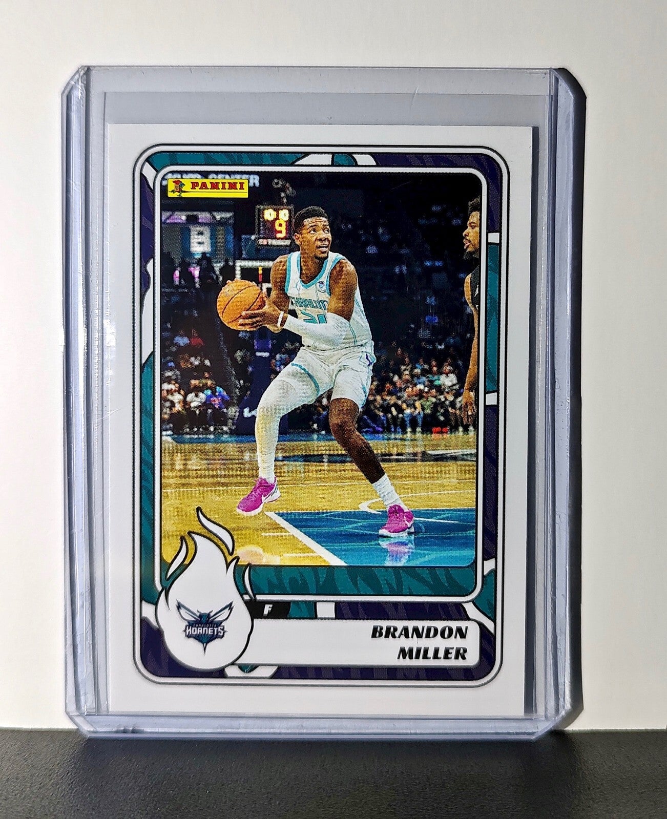 Brandon Miller 2024-25 Panini NBA #21 Sticker Card Charlotte Hornets