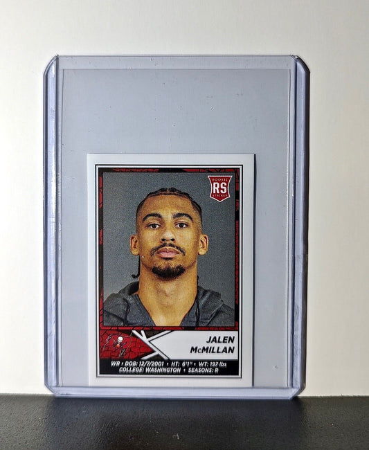 Jalen McMillan Rookie 2024 Panini NFL Sticker #487 Tampa Bay Buccaneers