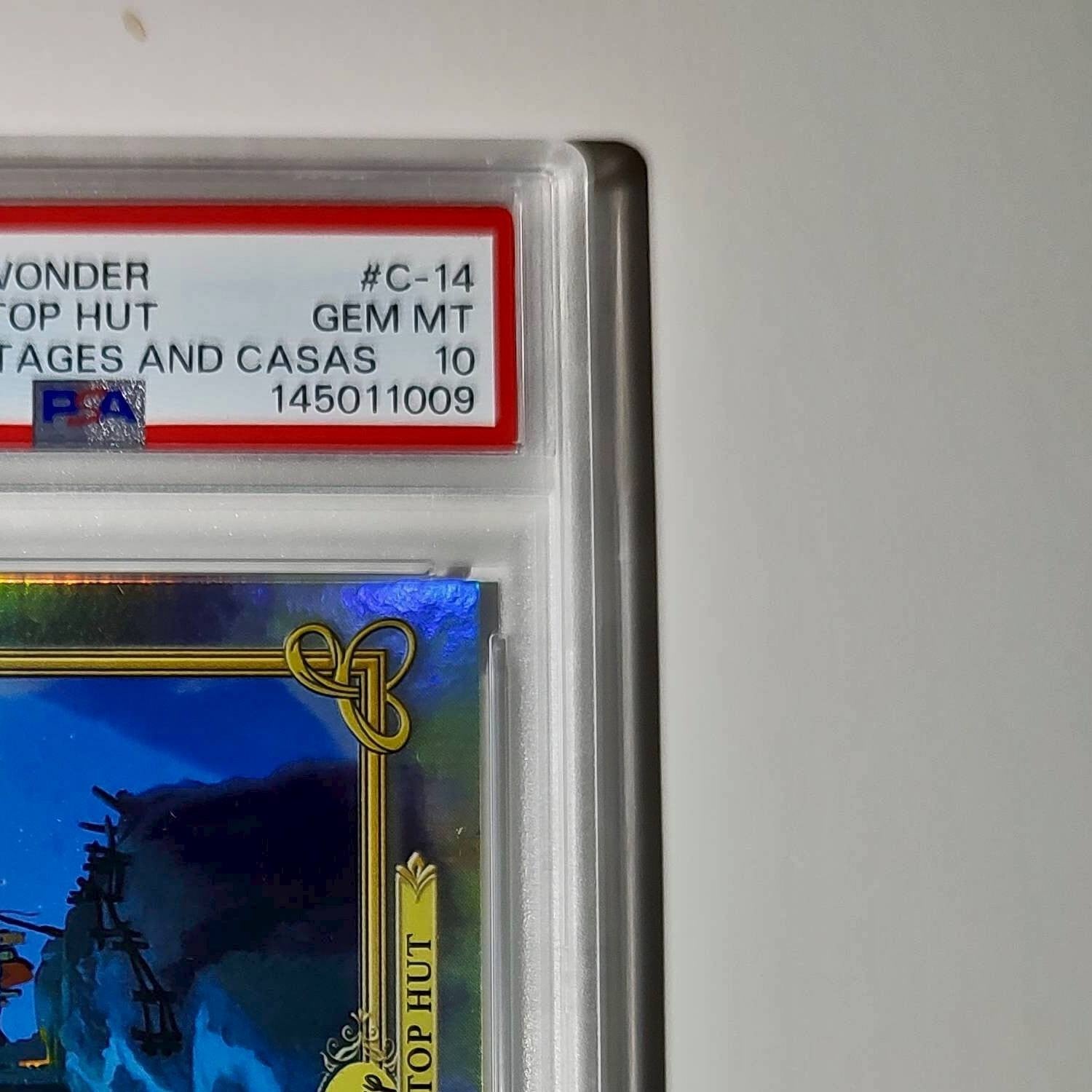 Pacha's Hilltop Hut 2025 Topps Disney #C-14 Card The Emperor's New Groove PSA 10