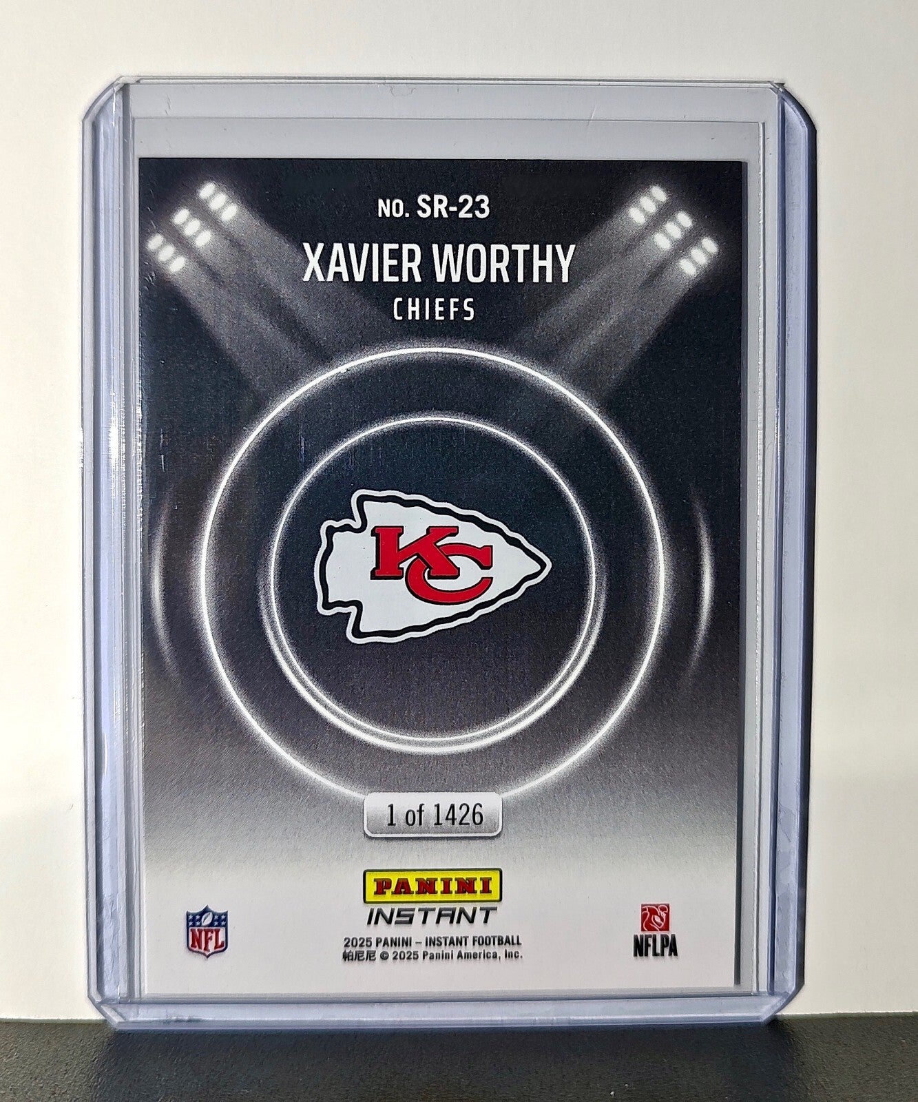 Xavier Worthy Rookie 2024 Panini Spotlight Rookies NFL #23 Chiefs 1 of 1426