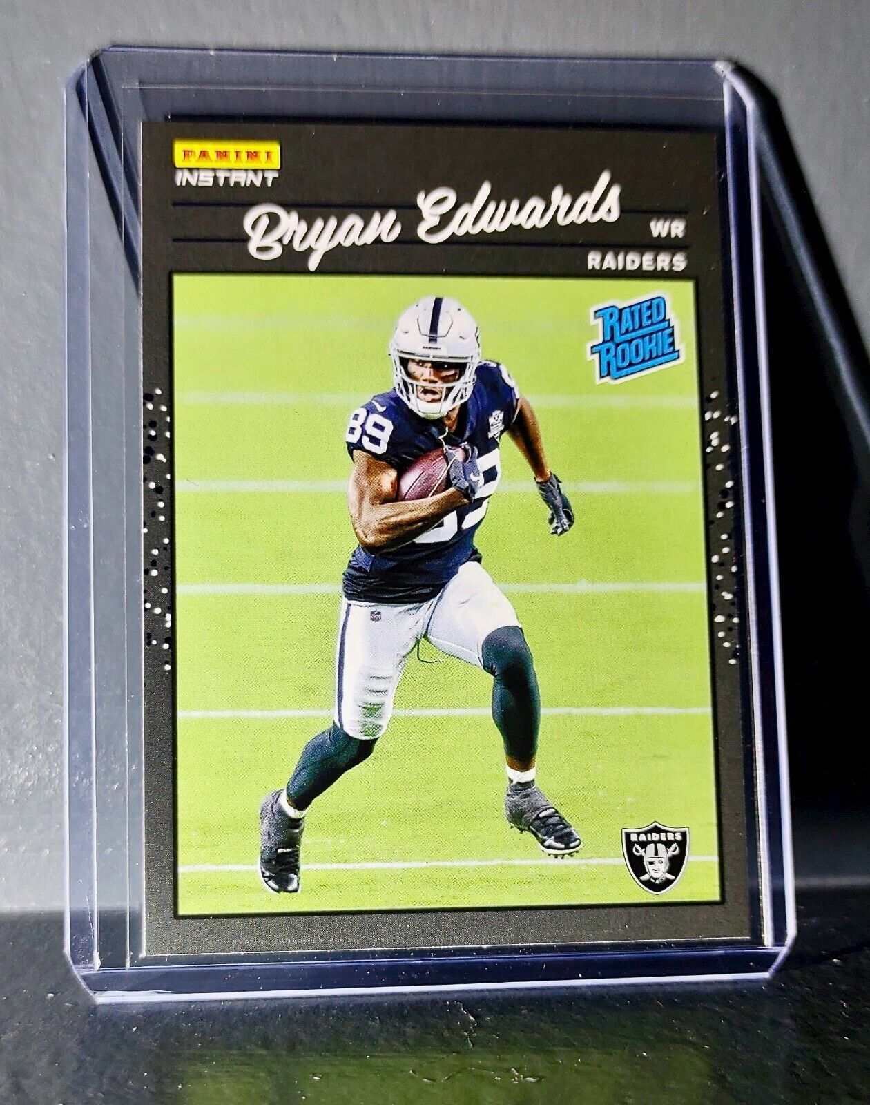 Bryan Edwards 2020 Panini NFL Rated Rookie Retro #30 Rookie Football Card 1/2044