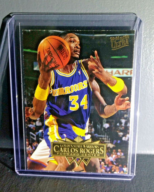 1995-96 Carlos Rogers Fleer Ultra #61 Basketball Card