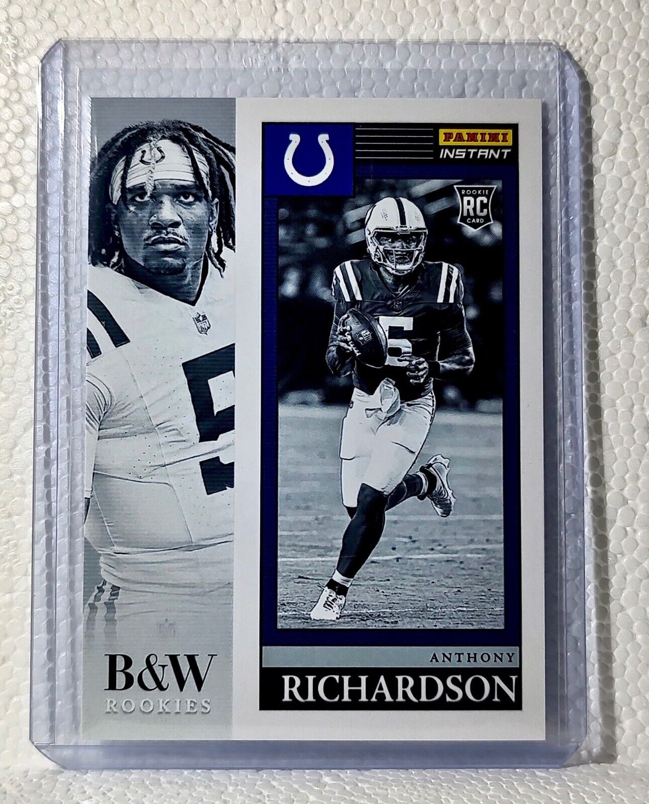 Anthony Richardson 2023 Panini NFL #3 Black & White Rookies Football Card 1/216