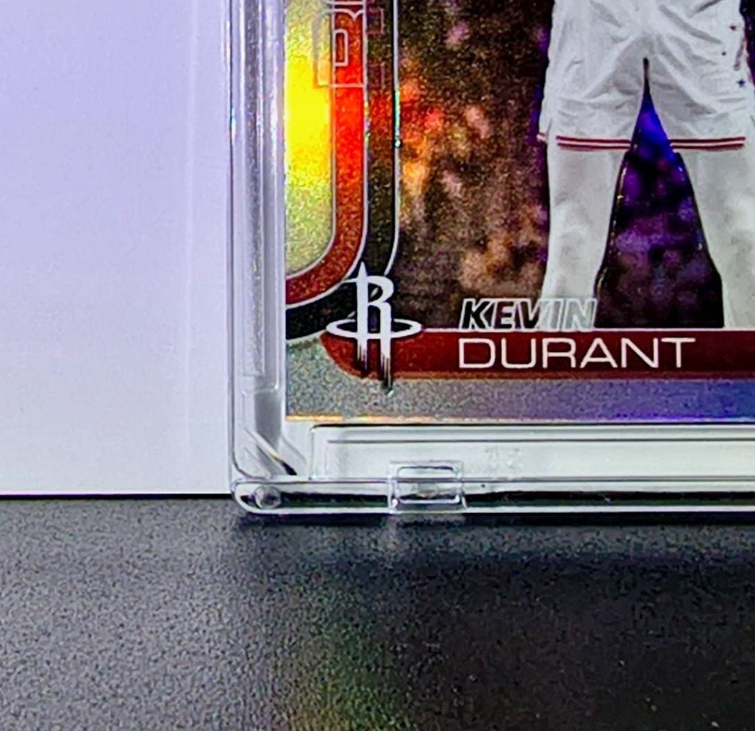 Kevin Durant 2025-26 NBA Topps Chrome Update #23 Refractor Card Houston Rockets