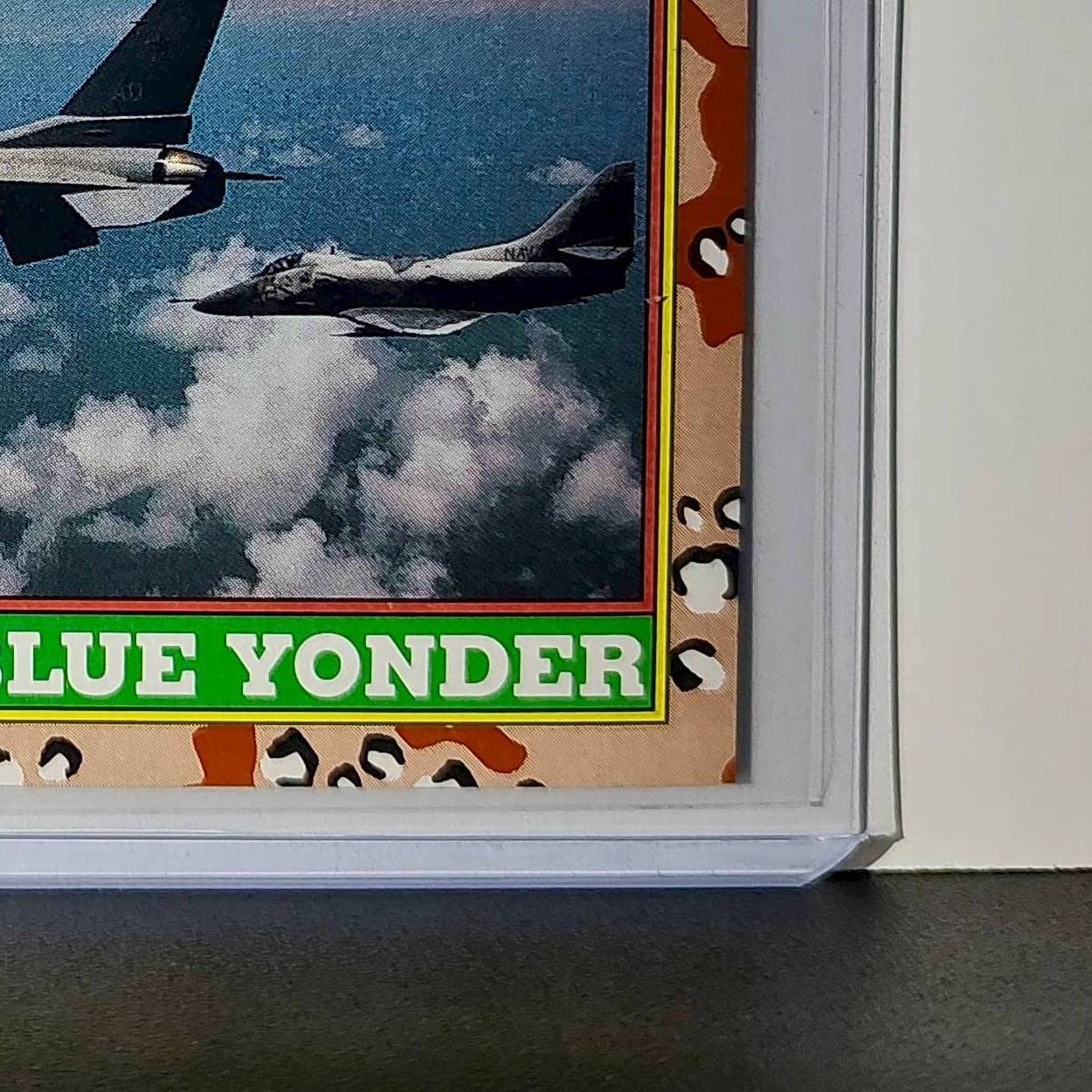 Wild Blue Yonder 1991 Topps Desert Storm #30 Card