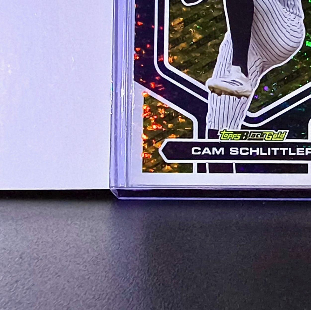 Cam Schlittler Rookie 2026 Topps Update Black Gold MLB #BG-11 Card NY Yankees