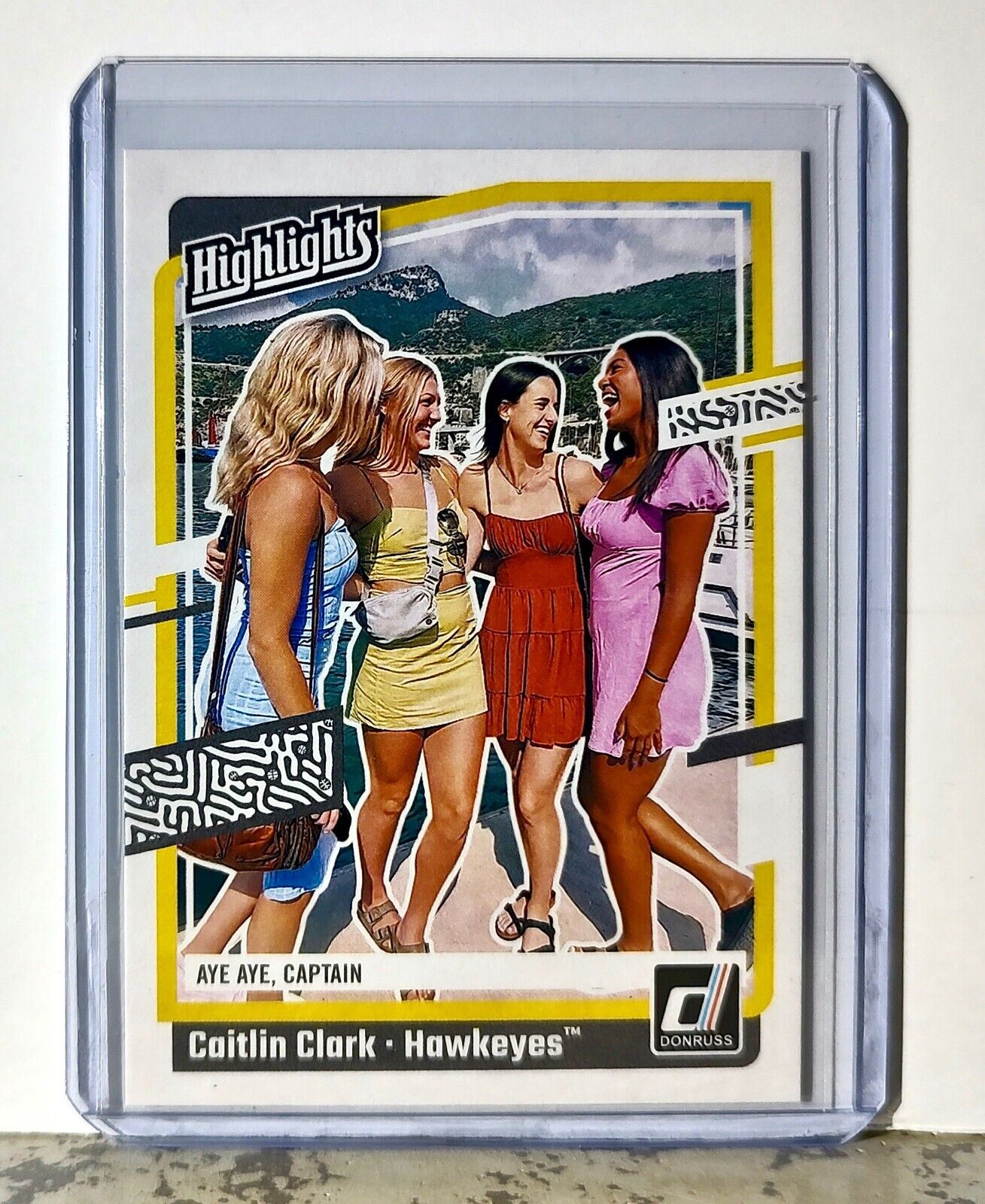 2024 Caitlin Clark Panini Donruss #H14 Highlights Basketball Card Iowa Hawkeyes