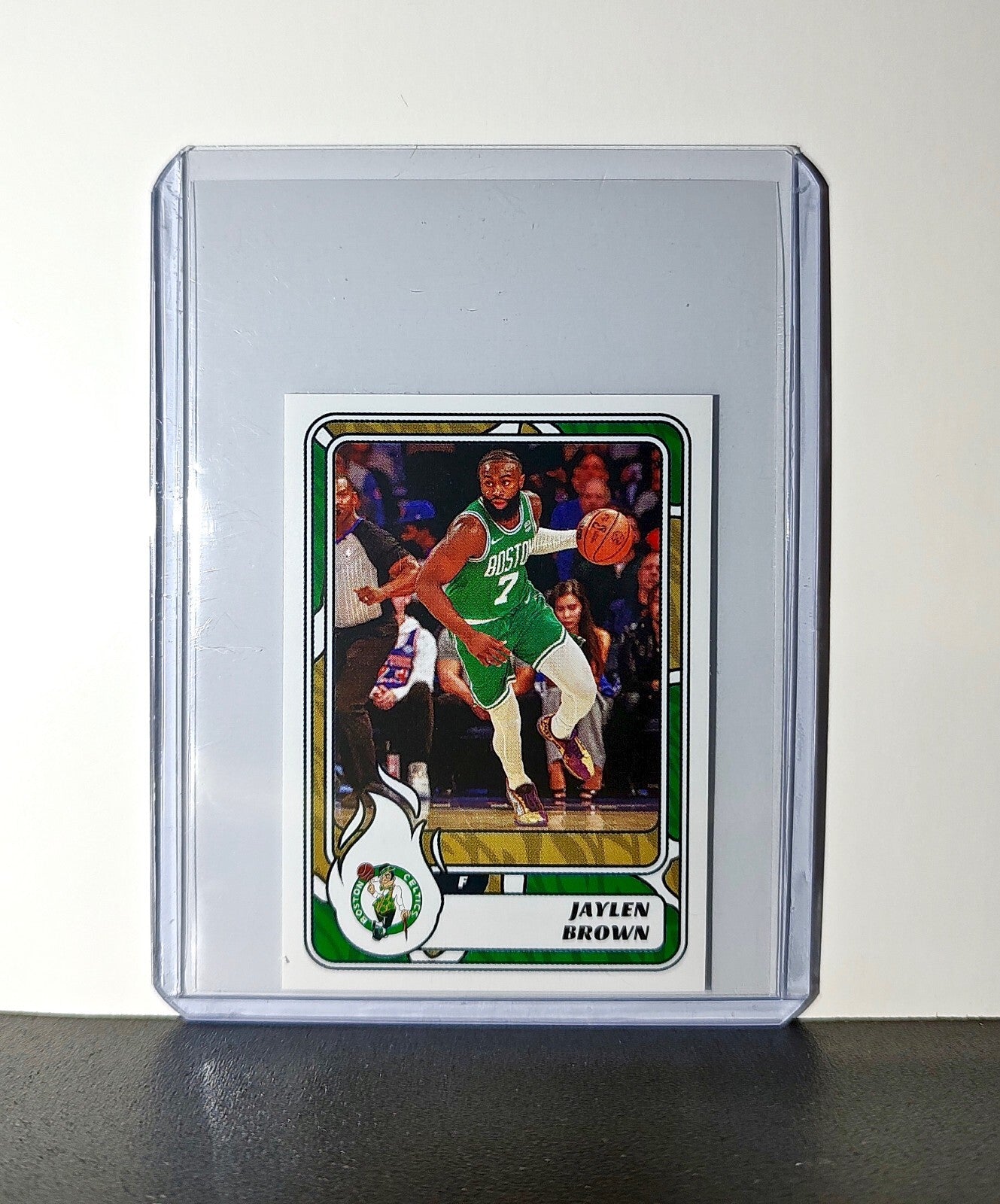 Jaylen Brown 2024-25 Panini NBA #113 Sticker Card Boston Celtics