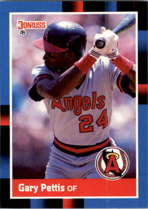 1988 Gary Pettis Donruss Baseball Card #210