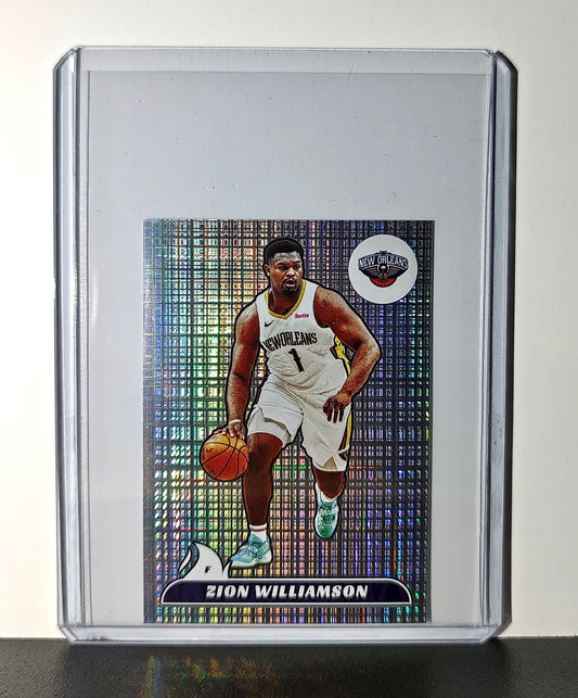 Zion Williamson 2024-25 Panini NBA #410 Foil Sticker Card New Orleans Pelicans
