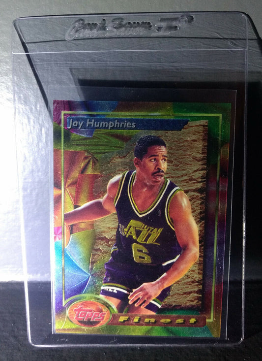 1993-94 Topps Finest Jay Humphries #67 Basketball Card