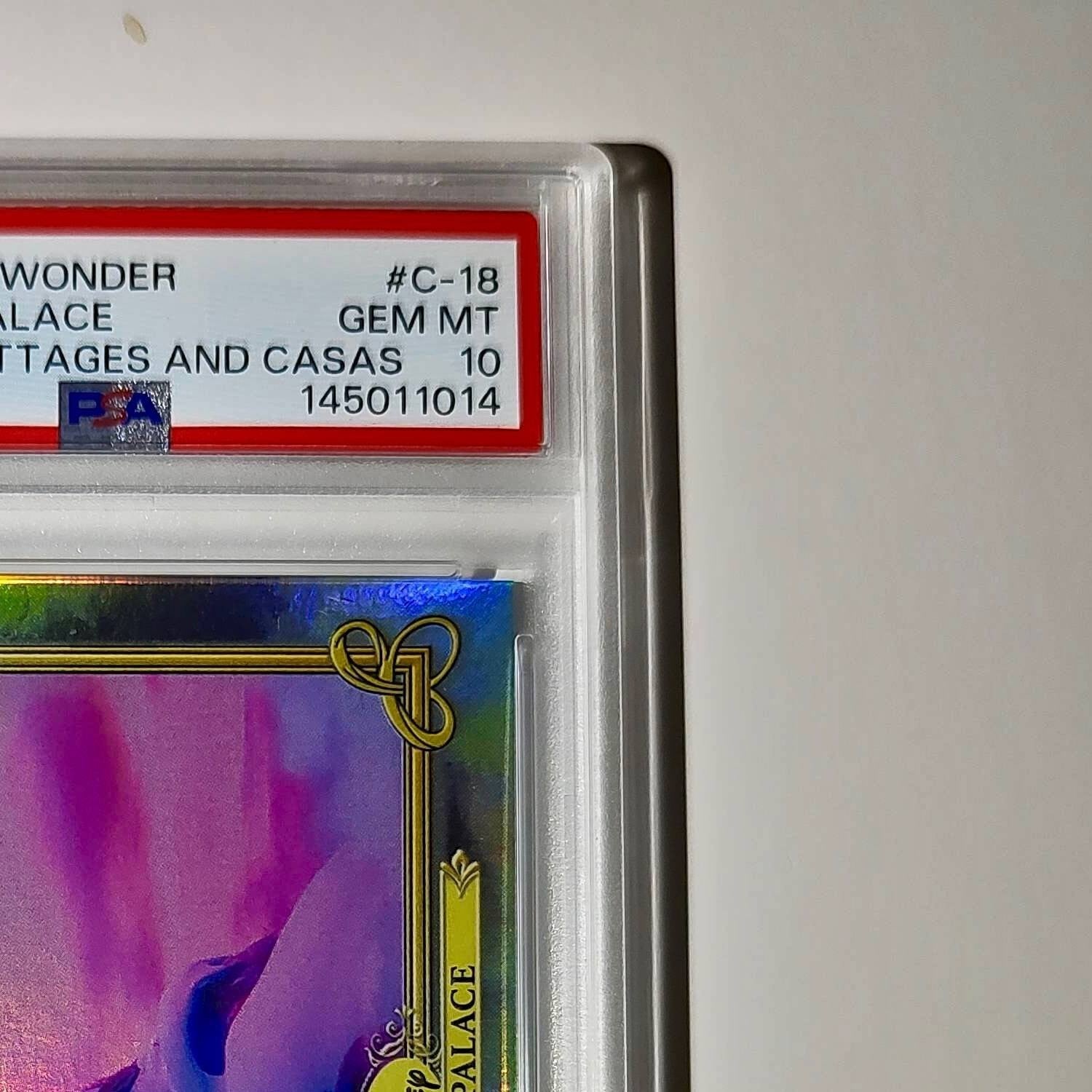 Elsa's Ice Palace 2025 Topps Disney #C-18 Card Frozen PSA 10