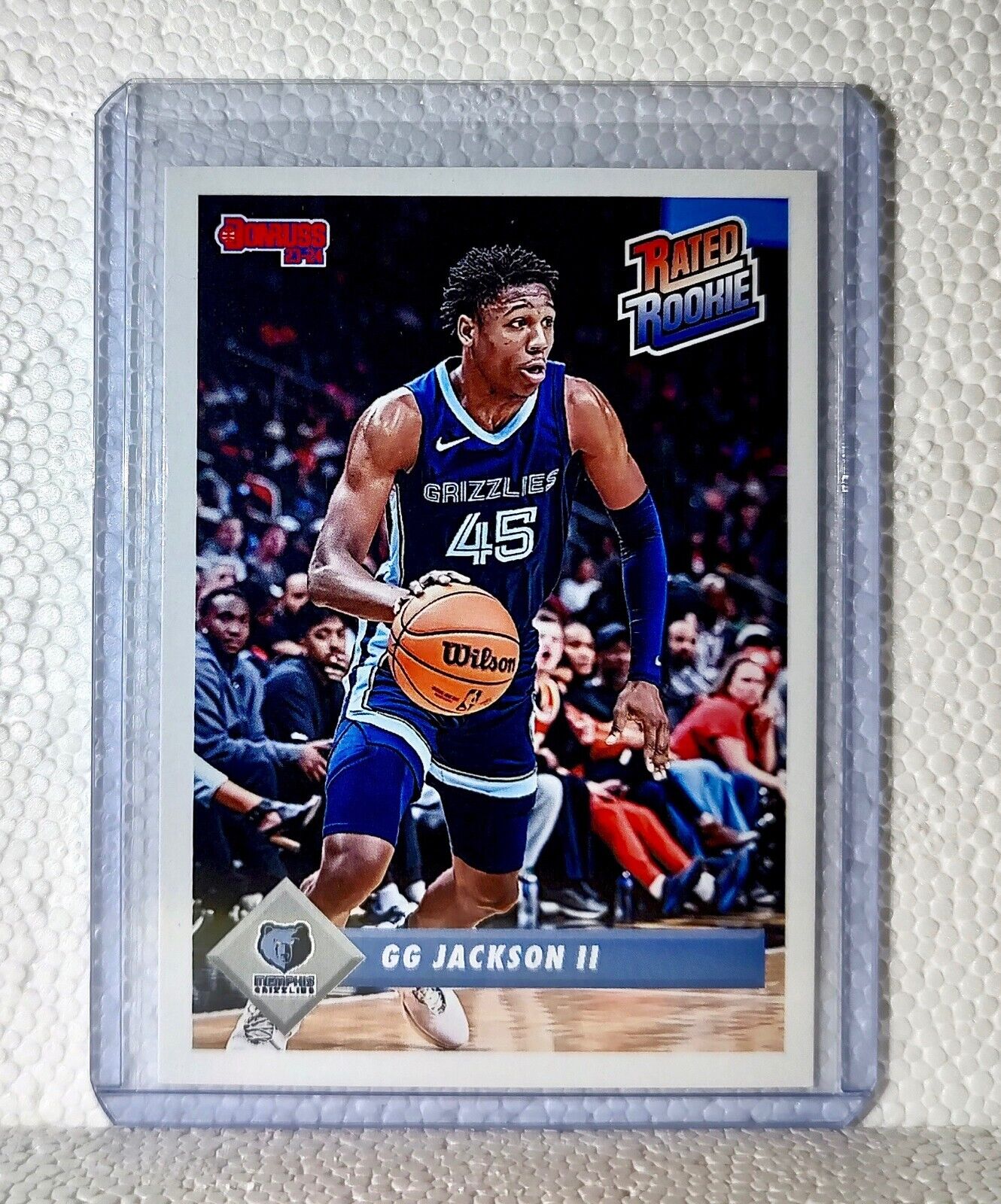 GG Jackson II 2023-24 Panini NBA #26 Rated Rookie Retro Card Grizzlies 1/715