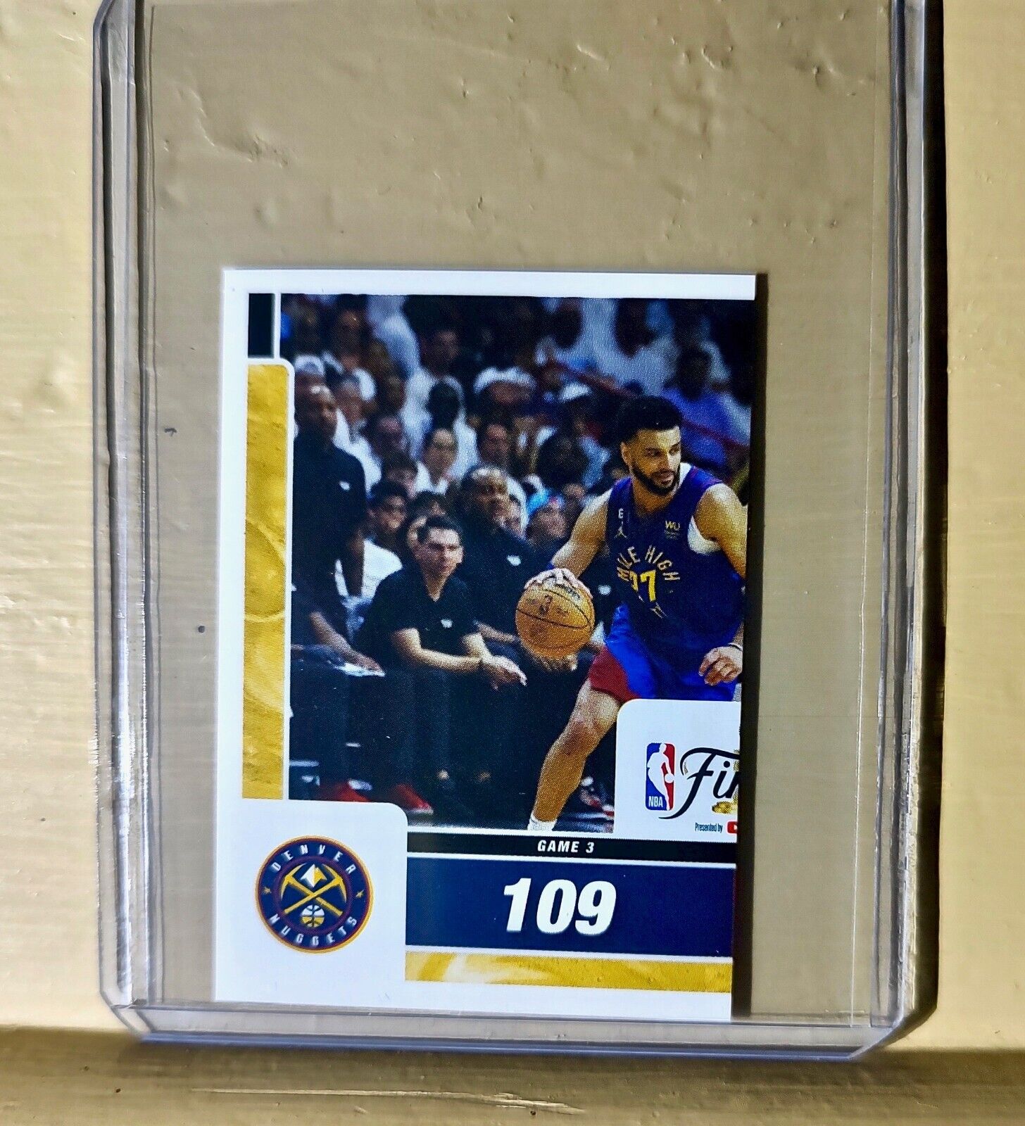 NBA Finals Game 3 2023-24 Panini NBA Basketball #17 Sticker