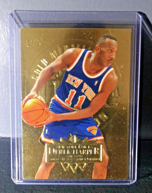 1995-96 Derek Harper Fleer Ultra Gold Medallion #118 Basketball Card