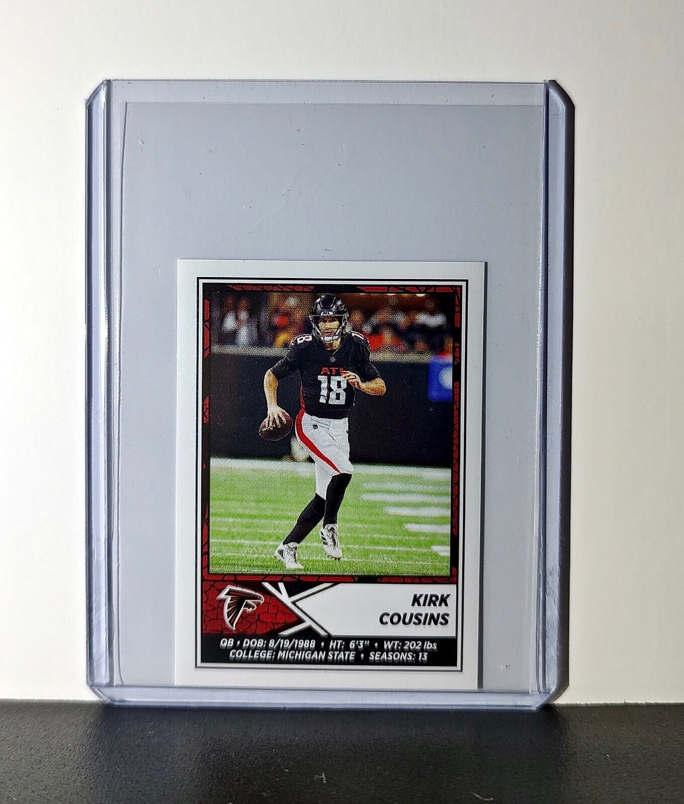 Kirk Cousins 2024 Panini NFL Sticker #427 Atlanta Falcons