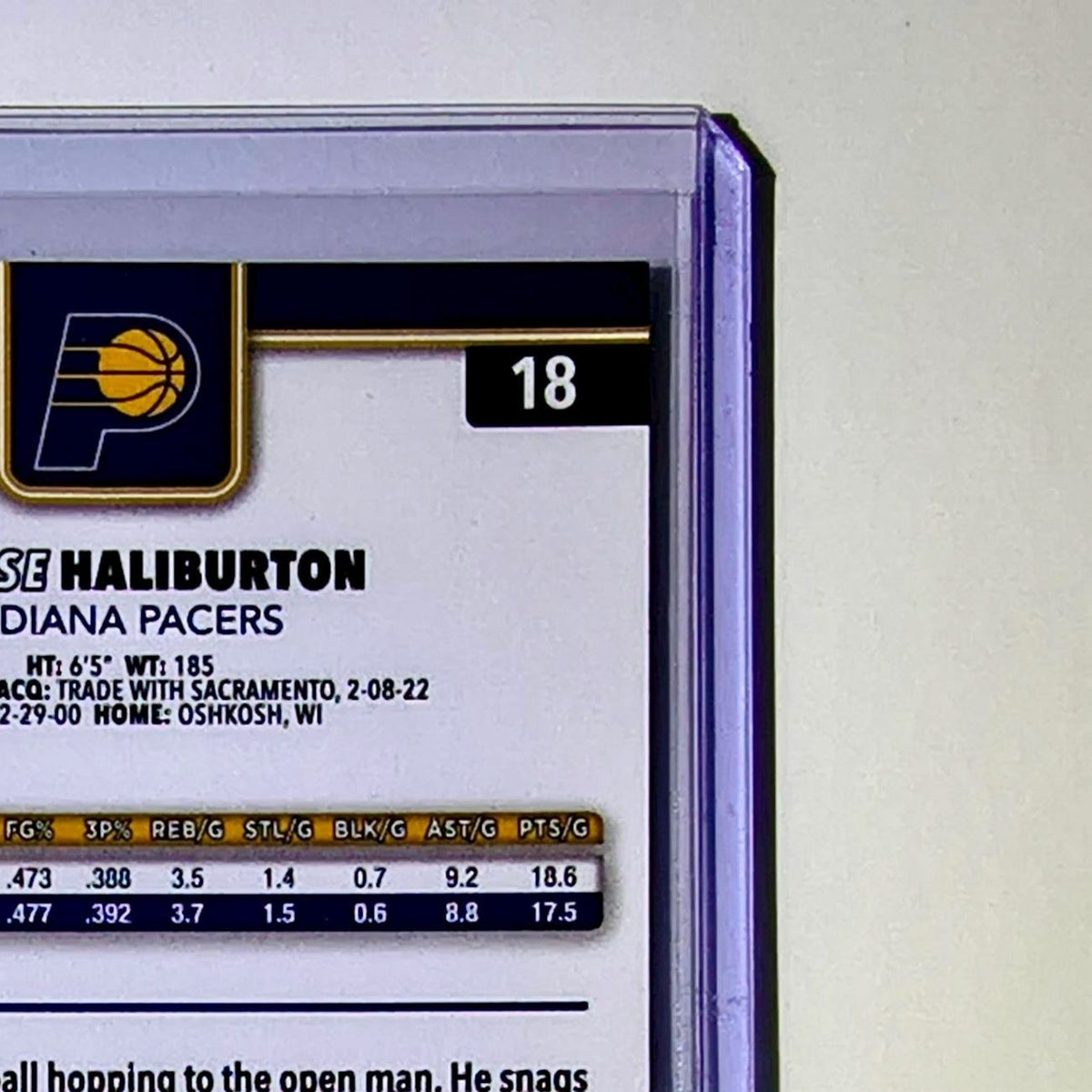 Tyrese Haliburton 2025-26 NBA Topps Chrome Update #18 Basketball Card Pacers