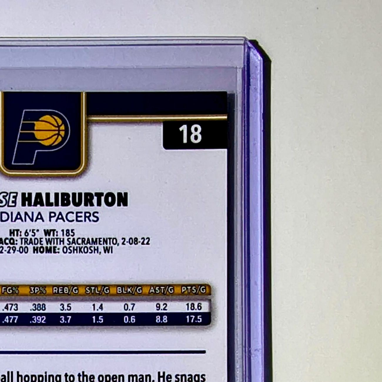 Tyrese Haliburton 2025-26 NBA Topps Chrome Update #18 Basketball Card Pacers