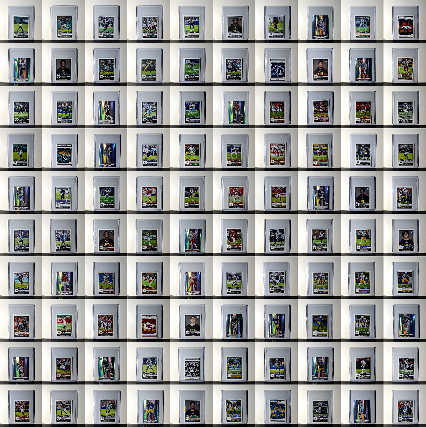 2025 Panini NFL Sticker Collection Complete 564 Football Sticker Set - Toploaded