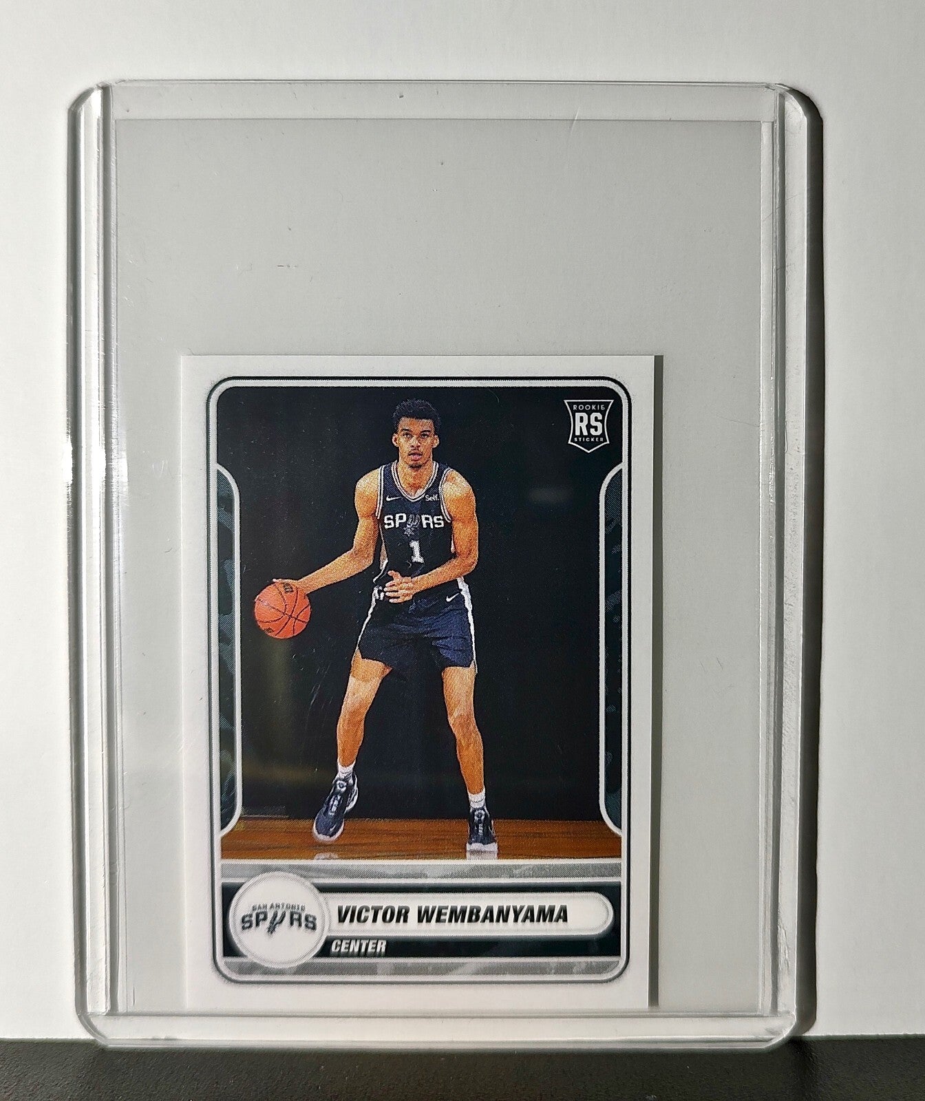 Victor Wembanyama Rookie 2023-24 Panini NBA #467 Sticker San Antonio Spurs