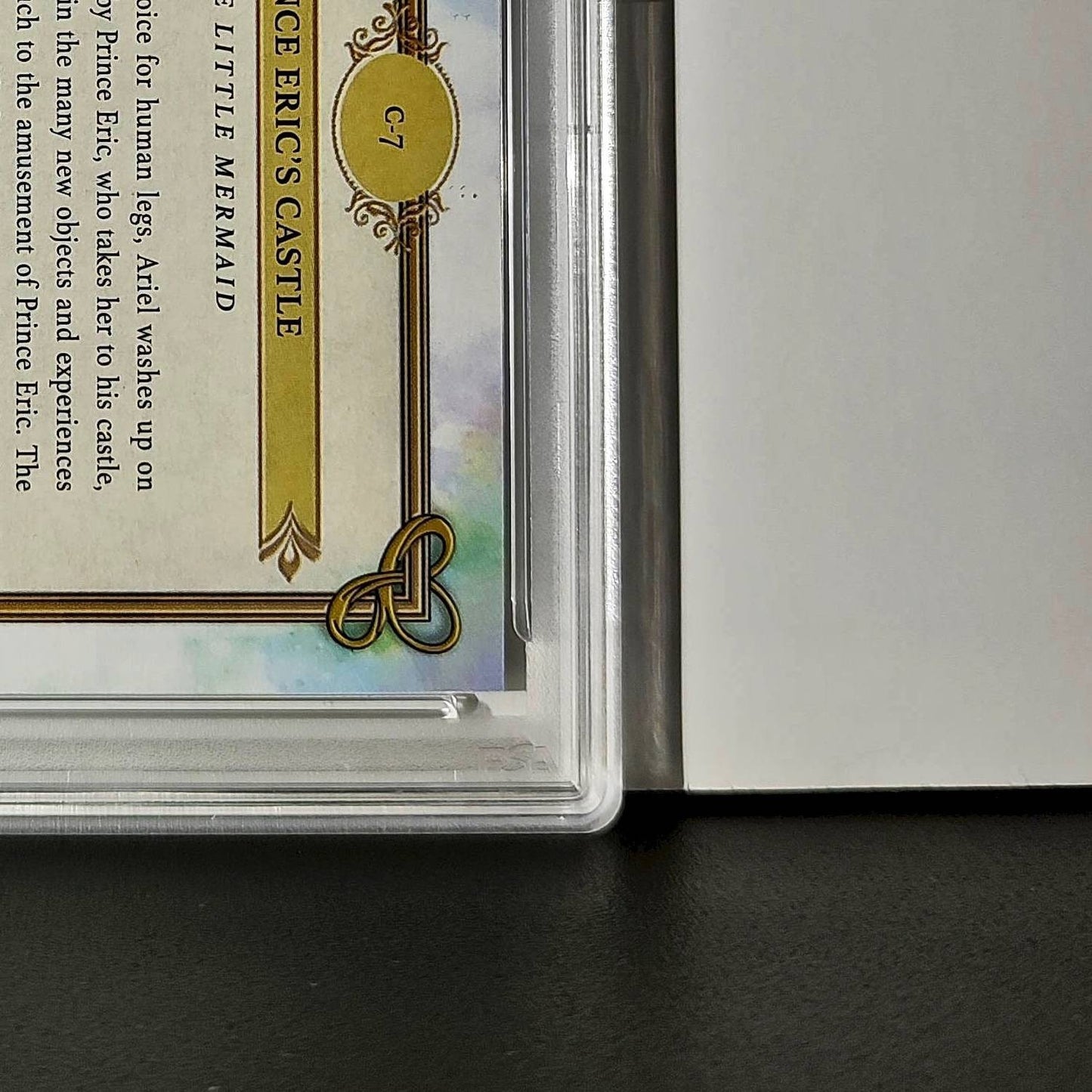 Prince Eric's Castle 2025 Topps Disney #C-7 Card The Little Mermaid PSA 9 MT