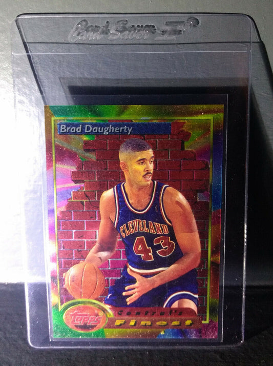 1993-94 Topps Finest Brad Daugherty #100 Central's Finest Basketball Card