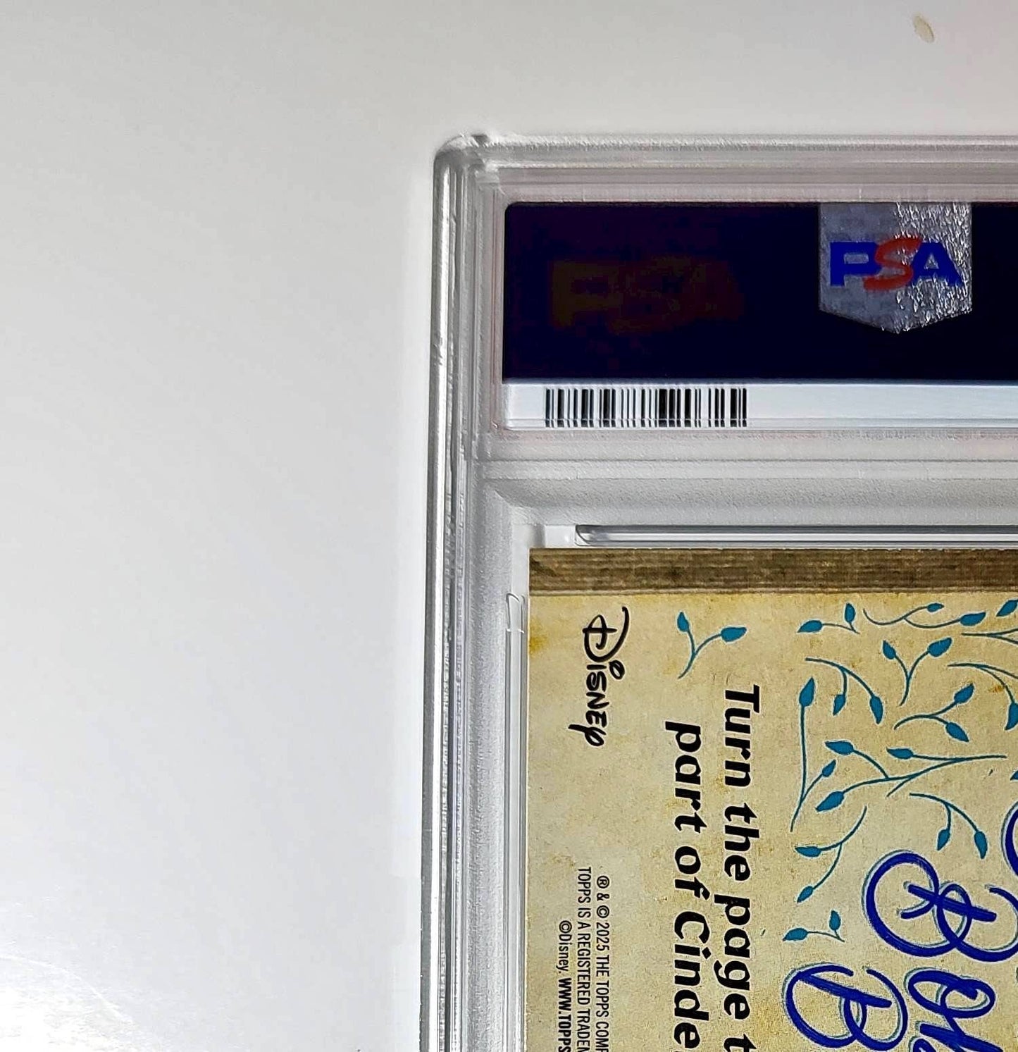 More chores: oh sing, sweet nightingale 2025 Topps Disney #C75-7 PSA 9
