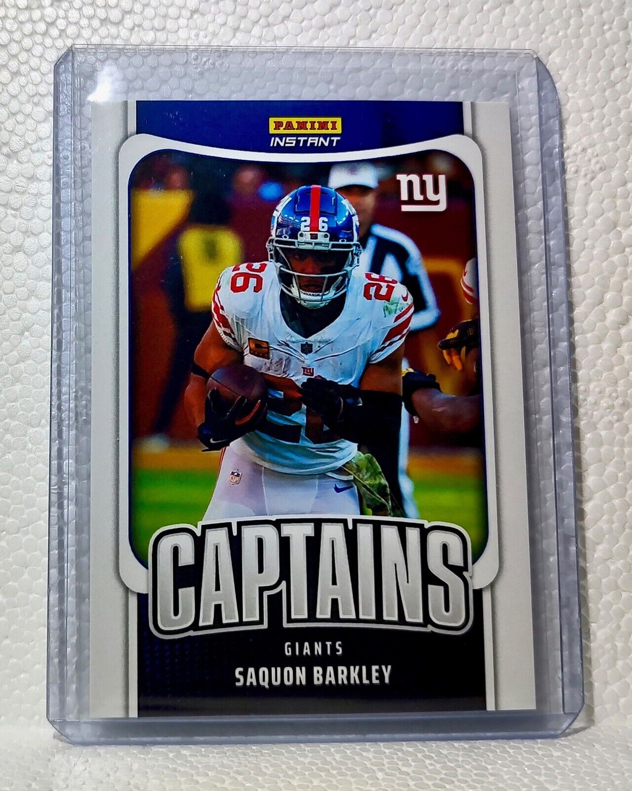 Saquon Barkley 2023 Panini NFL Captain #24 Football Card New York Giants 1/331