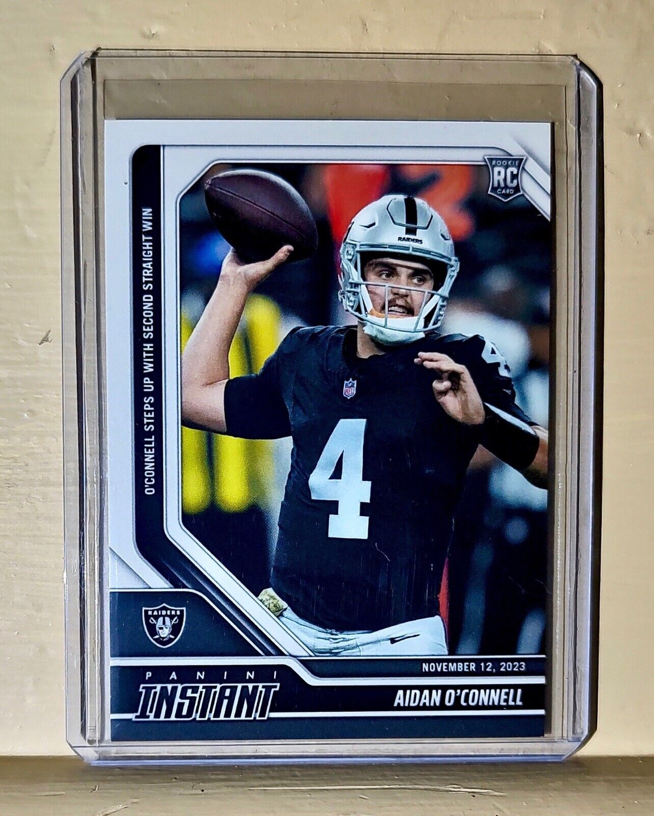 Aidan O’Connell 2023 Panini NFL Rookie Football #43 Card 1 of 129 Raiders