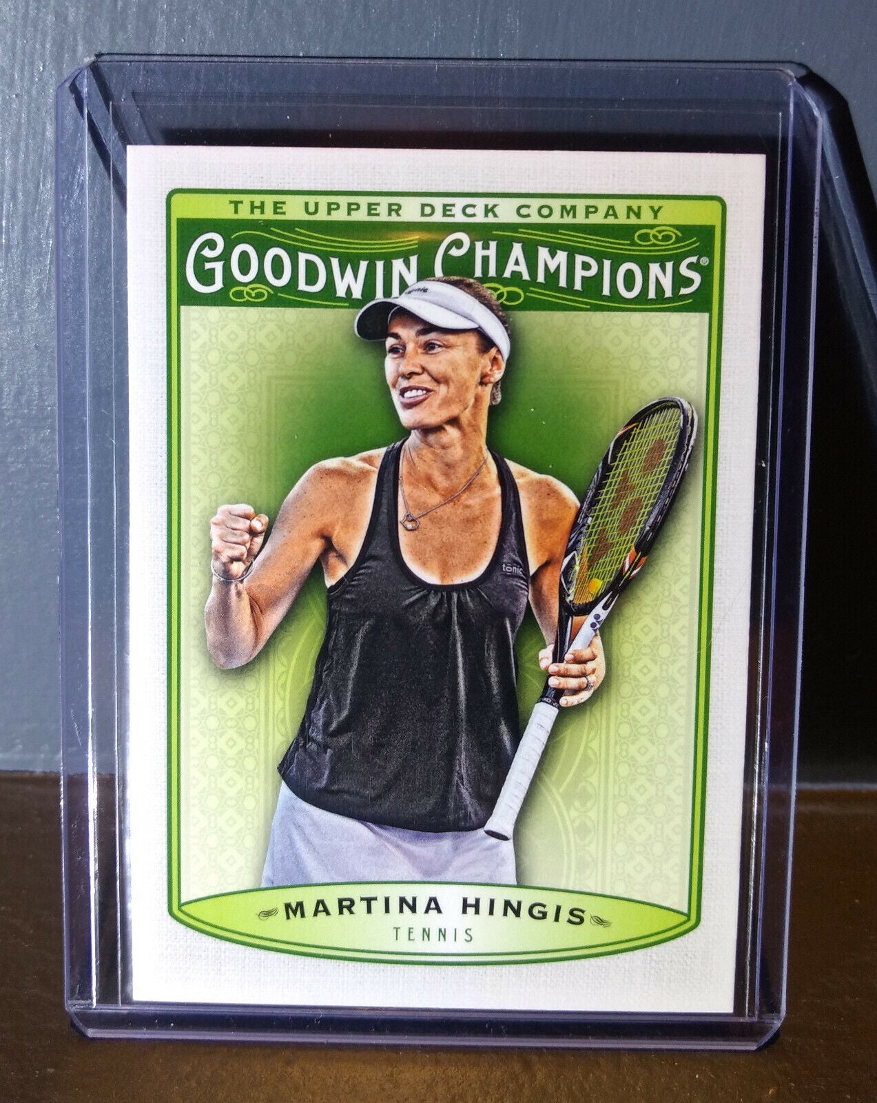 2019 Upper Deck Goodwin Champions Martina Hingis #5 Tennis Card 