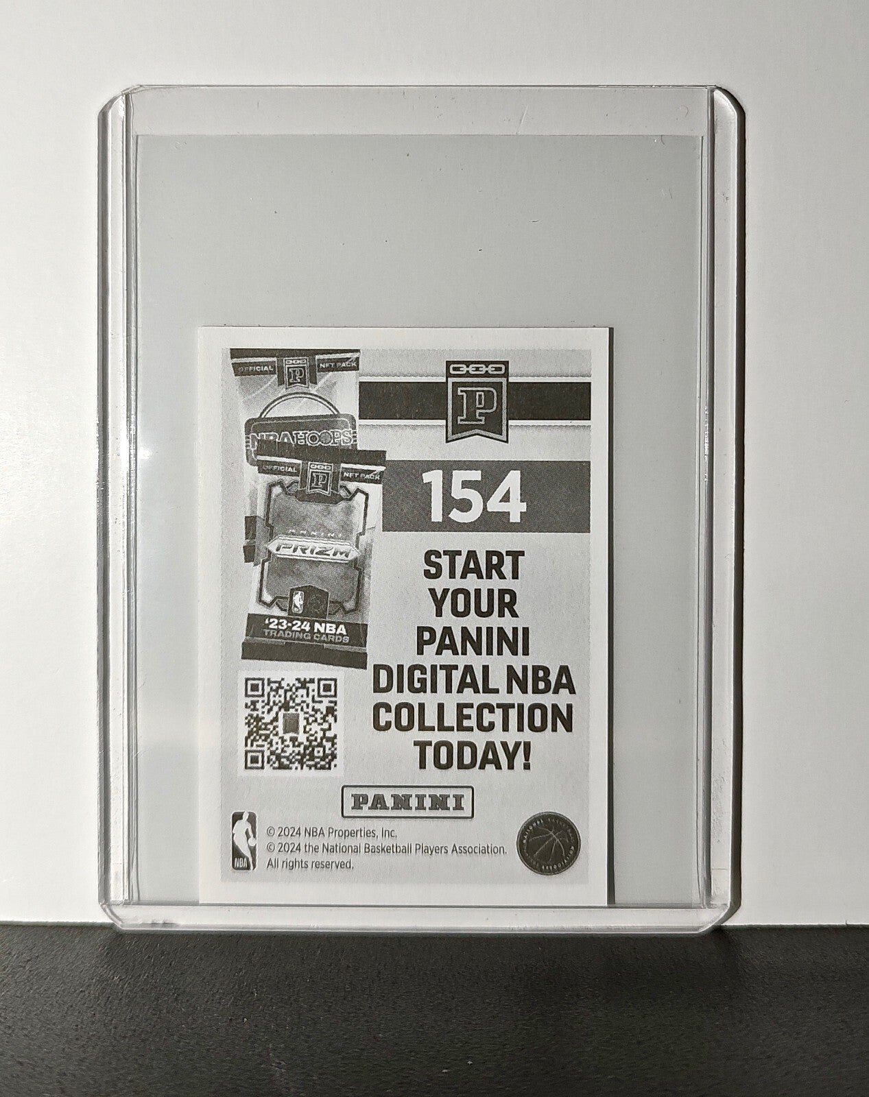 Nikola Vučević 2024-25 Panini NBA #154 Sticker Card Chicago Bulls