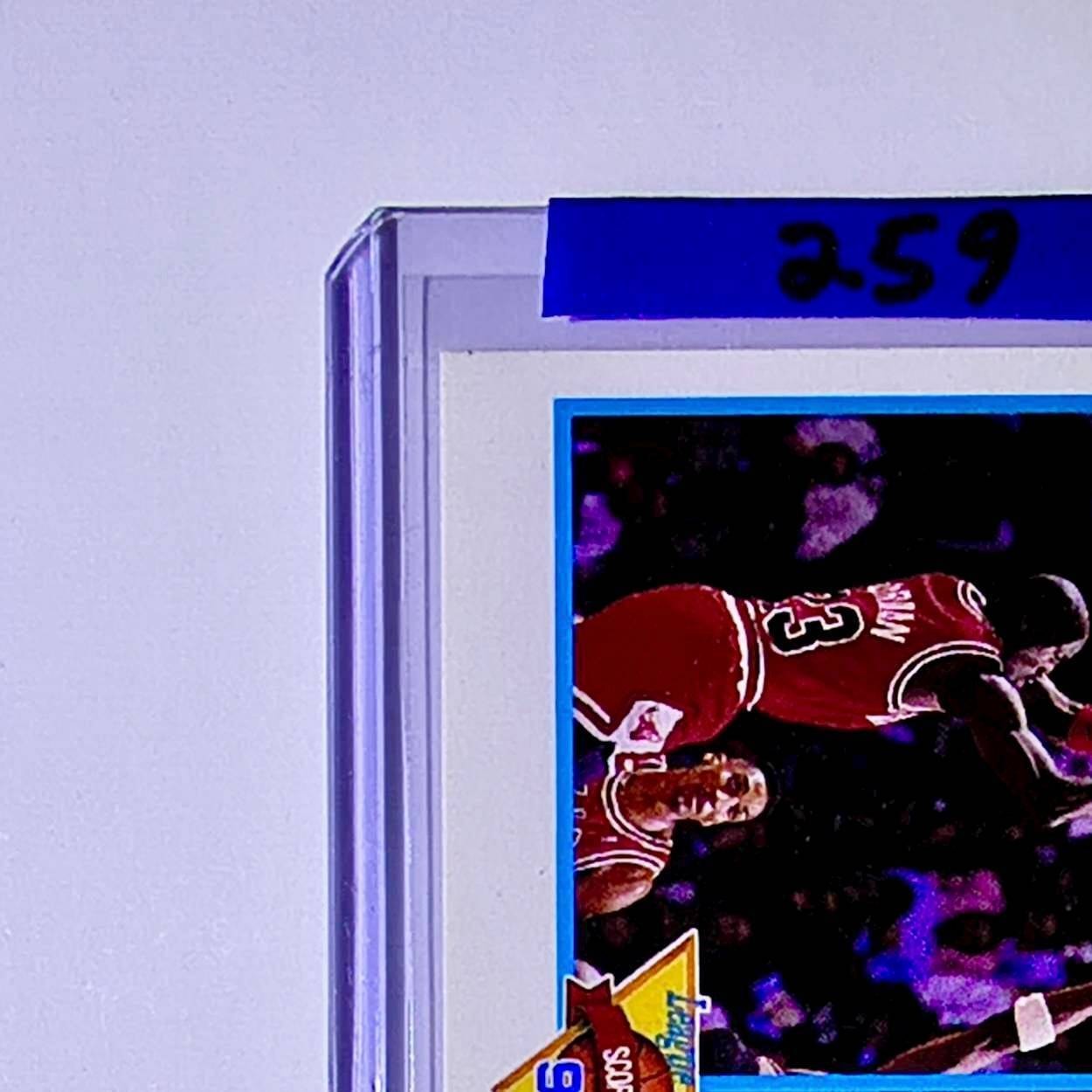 Michael Jordan Karl Malone 1991-92 NBA Hoops #306 Basketball Card Chicago Bulls