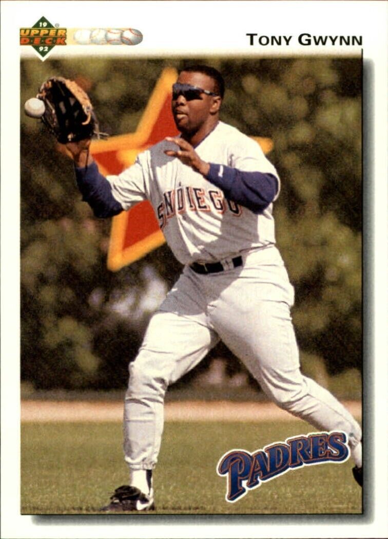 Tony Gwynn 1992 Upper Deck MLB #274 Baseball Card San Diego Padres