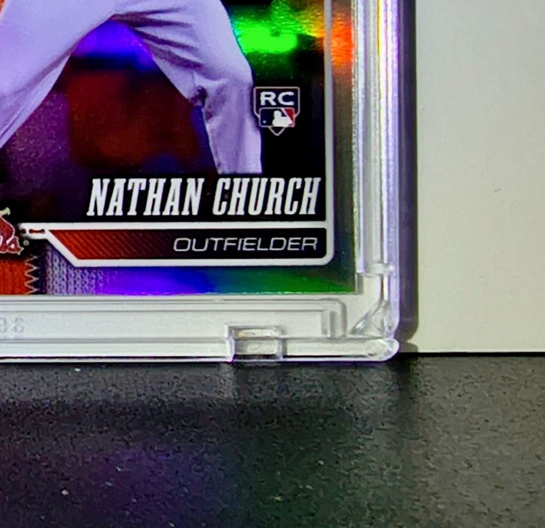 Nathan Church Rookie 2026 MLB Topps Chrome #192 Refractor Card Cardinals