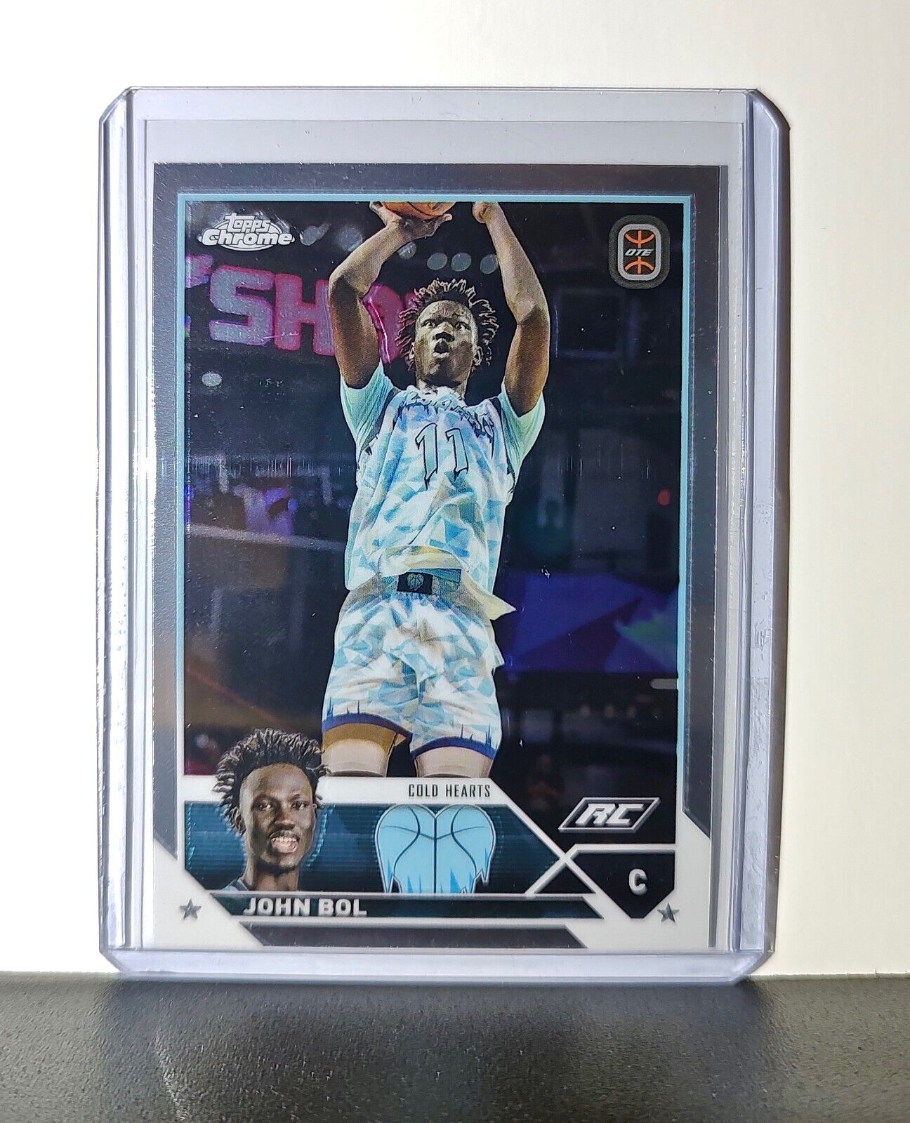 John Bol Rookie Card 2023-24 Topps Chrome Overtime #81 Cold Hearts