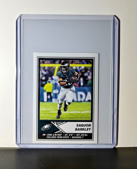 Saquon Barkley 2024 Panini NFL Sticker #332 Philadelphia Eagles