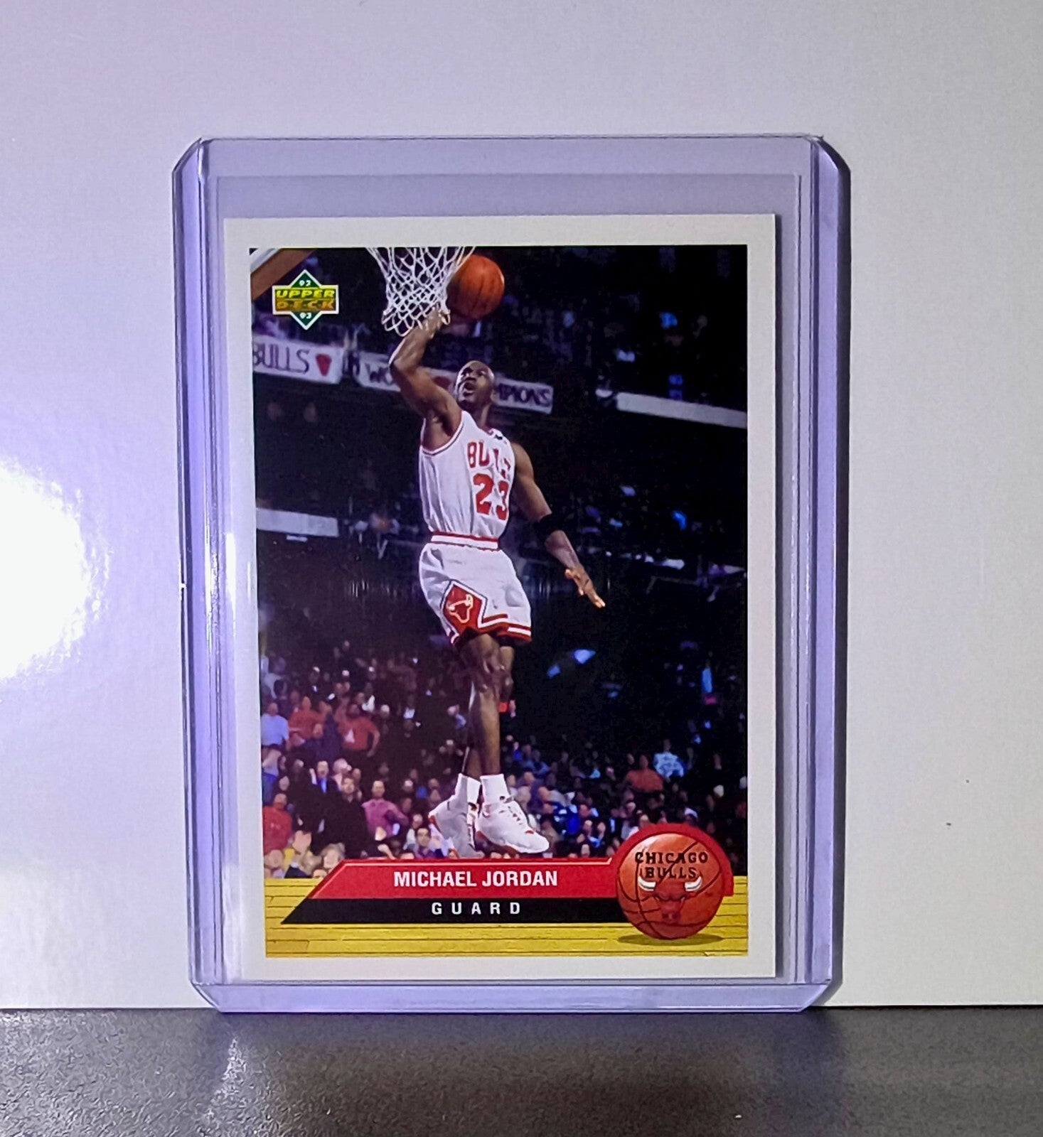Michael Jordan 1992-93 Upper Deck McDonald's #P5 Basketball Card Chicago Bulls