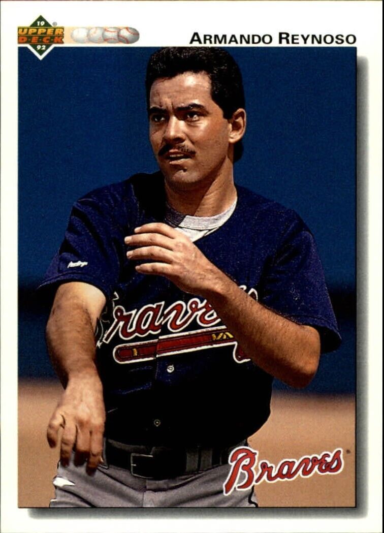 Armando Reynoso 1992 Upper Deck MLB #674 Rookie Baseball Card Atlanta Braves