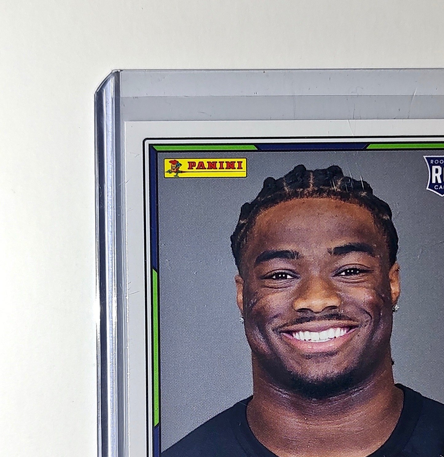 Jalen Milroe Rookie 2025 Panini NFL #95 Sticker Card Seattle Seahawks