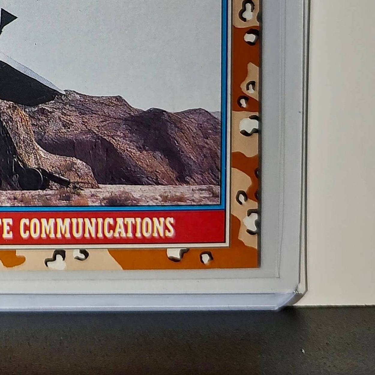 Satellite Communications 1991 Topps Desert Storm #173 Card