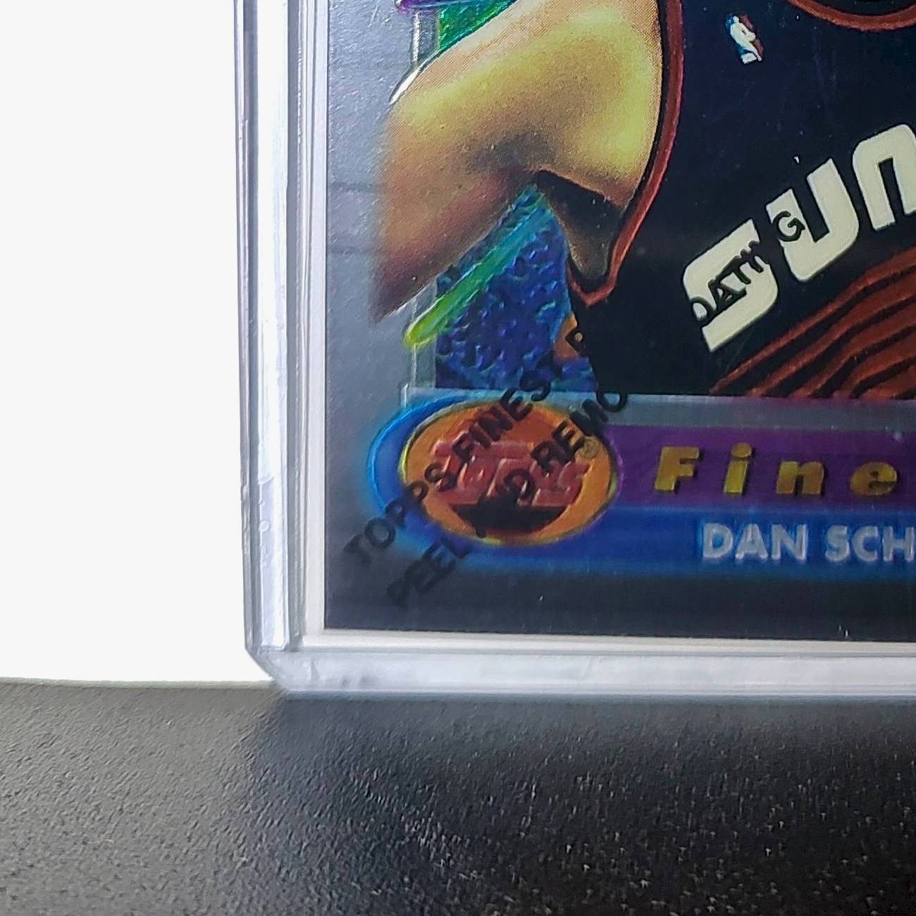 Danny Schayes 1994-95 Topps Finest #309 Basketball Card