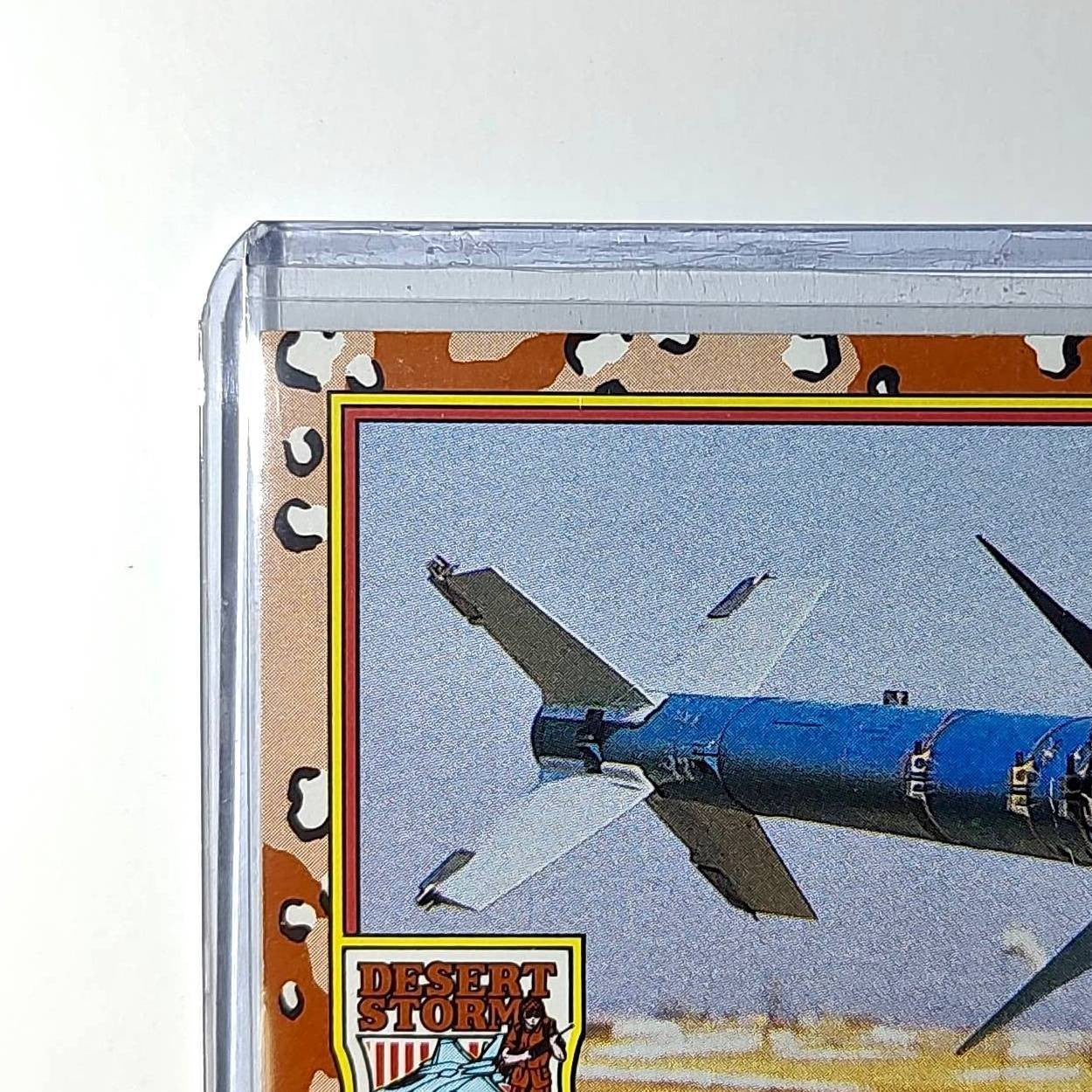 The Sidewinder Missile 1991 Topps Desert Storm #49 Card
