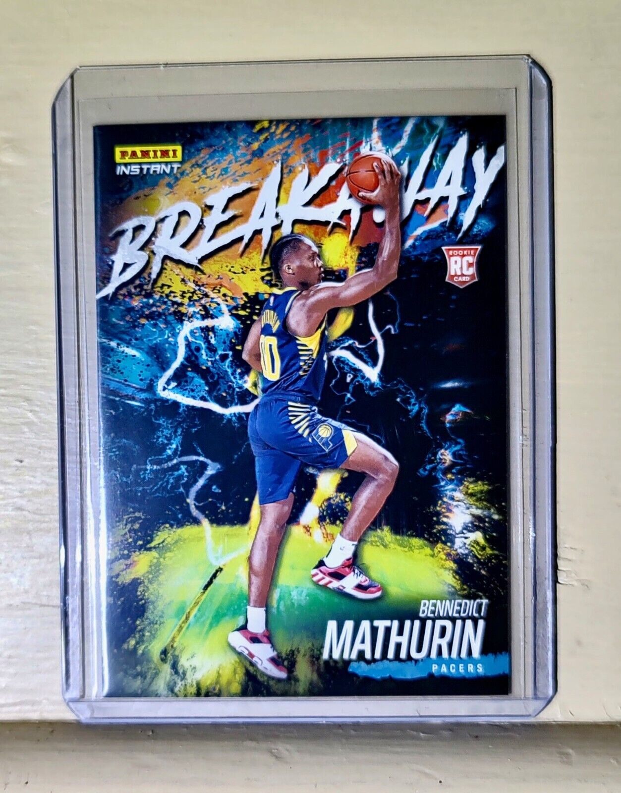 Bennedict Mathurin 2022-23 Panini NBA Breakaway #8 Rookie Card  1/2304