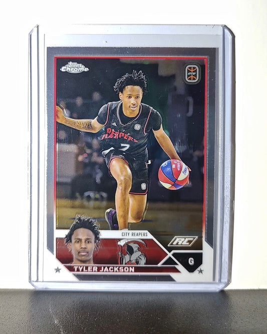 Tyler Jackson Rookie Card 2023-24 Topps Chrome Overtime #72 City Reapers