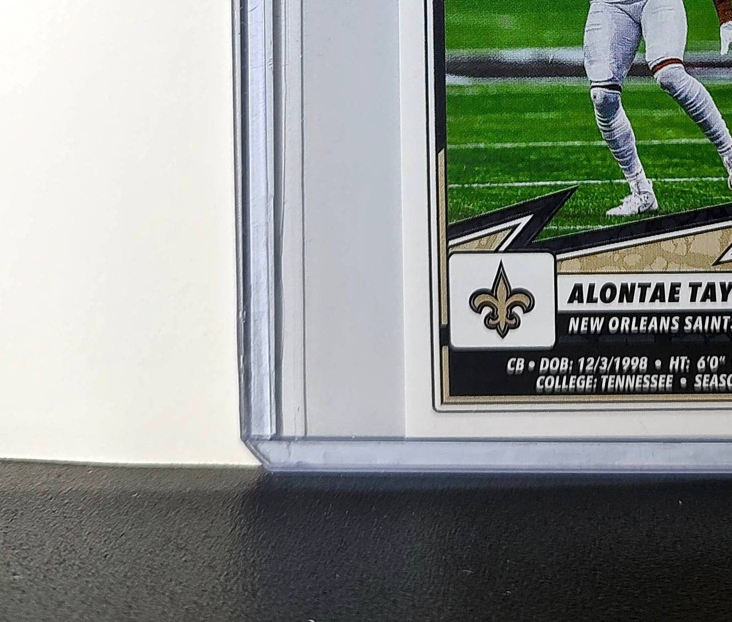 Alontae Taylor 2025 Panini NFL #467 Sticker New Orleans Saints