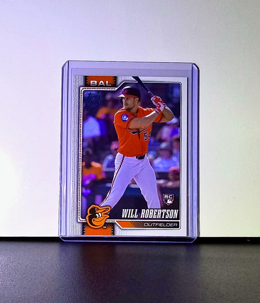 Will Robertson Rookie 2026 Topps Update MLB #US234 Card Baltimore Orioles