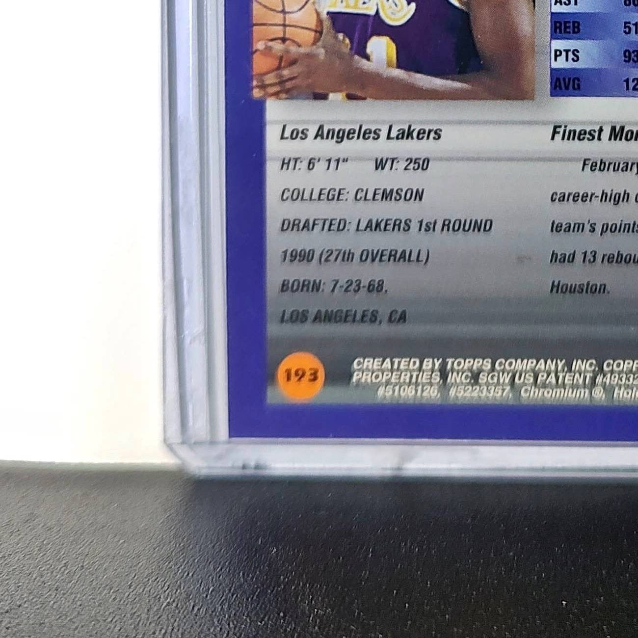 Elden Campbell 1994-95 Topps Finest #193 Basketball Card
