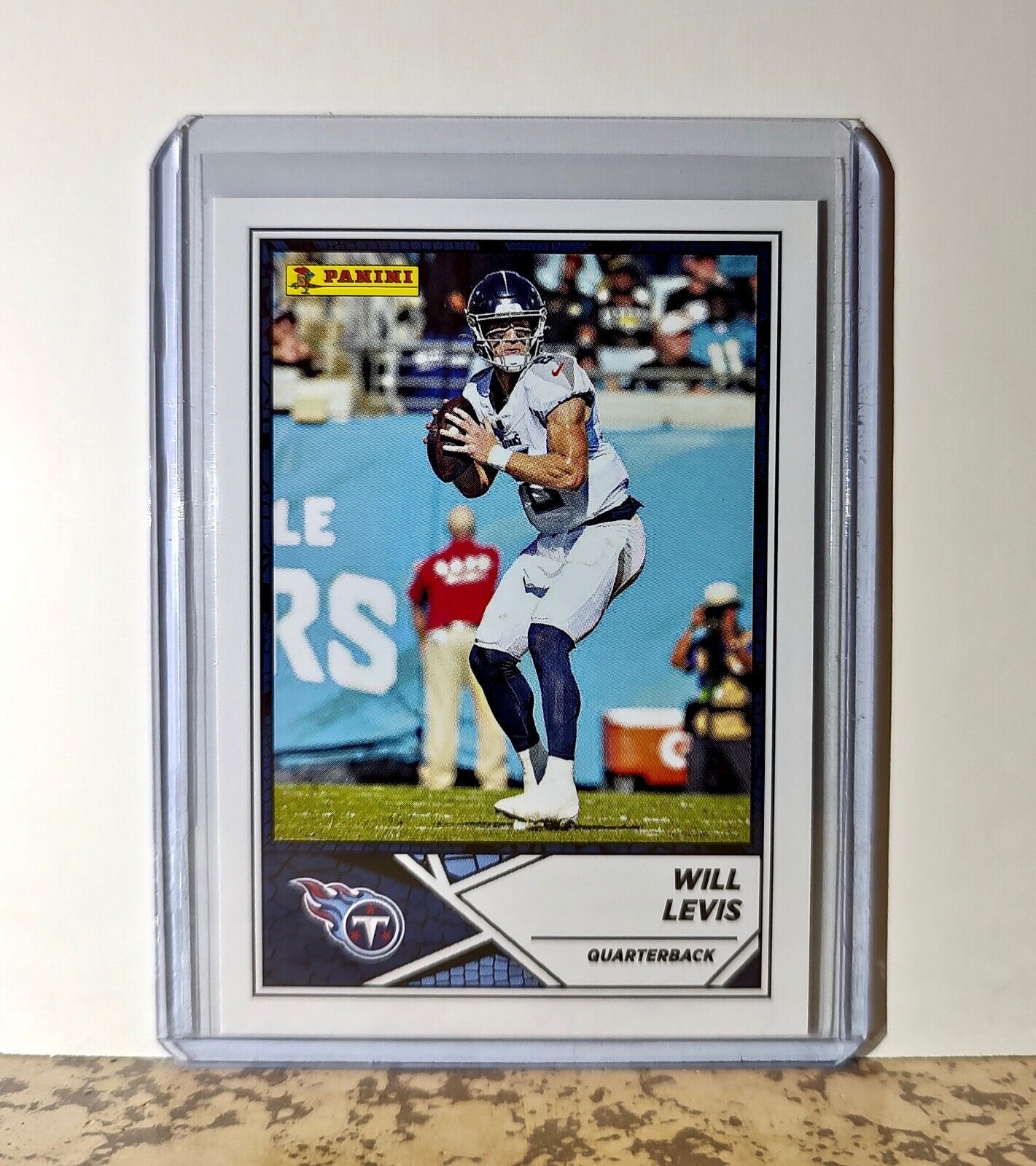 Will Levis 2024 Panini NFL #27 Sticker Card Tennessee Titans