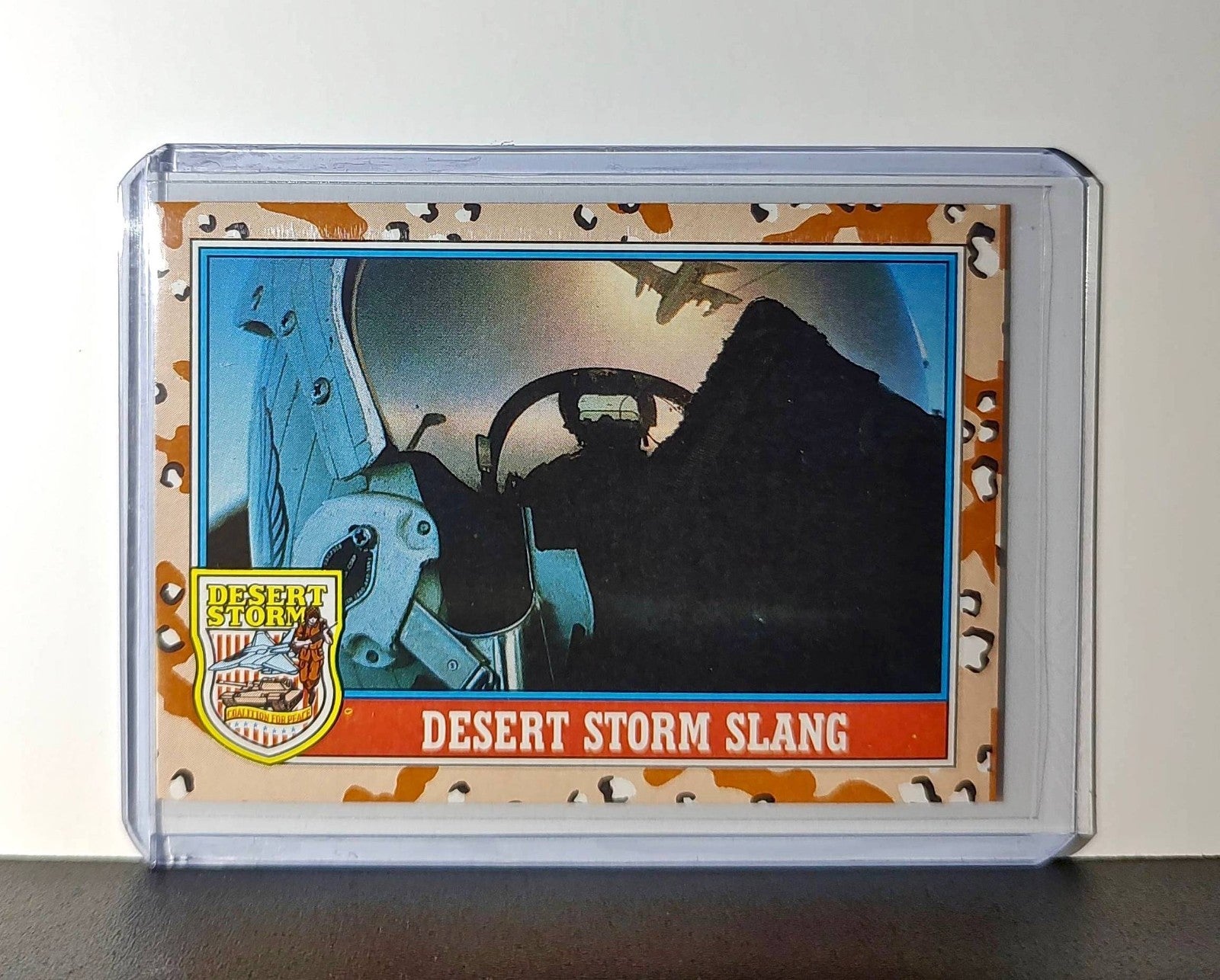 Desert Storm Slang 1991 Topps Desert Storm #145 Card